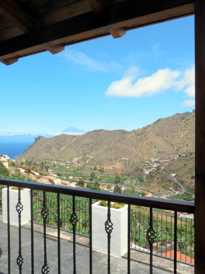 Casa La Sabina Roja 1 - Casa Con Impresionantes Vistas Sobre Hermigua Y El Mar 외부 사진