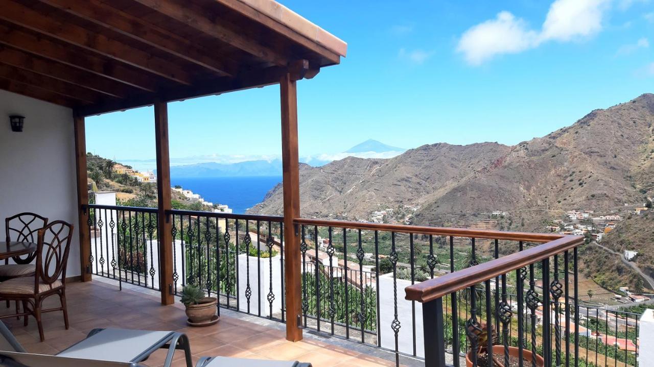 Casa La Sabina Roja 1 - Casa Con Impresionantes Vistas Sobre Hermigua Y El Mar 외부 사진