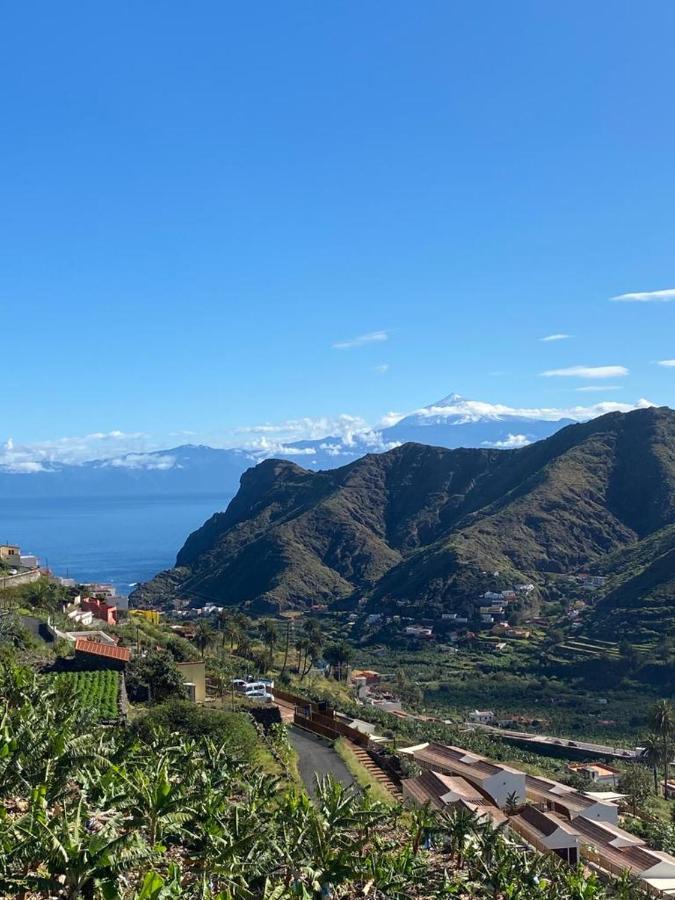 Casa La Sabina Roja 1 - Casa Con Impresionantes Vistas Sobre Hermigua Y El Mar 외부 사진