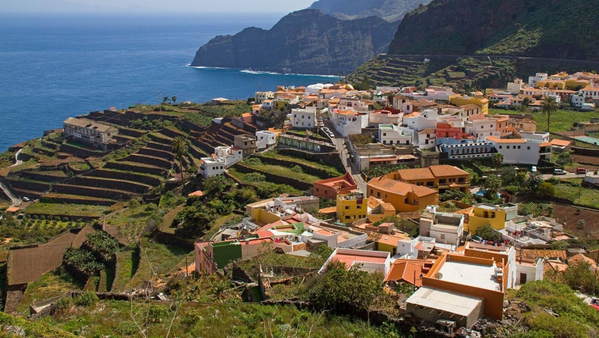 Casa La Sabina Roja 1 - Casa Con Impresionantes Vistas Sobre Hermigua Y El Mar 외부 사진